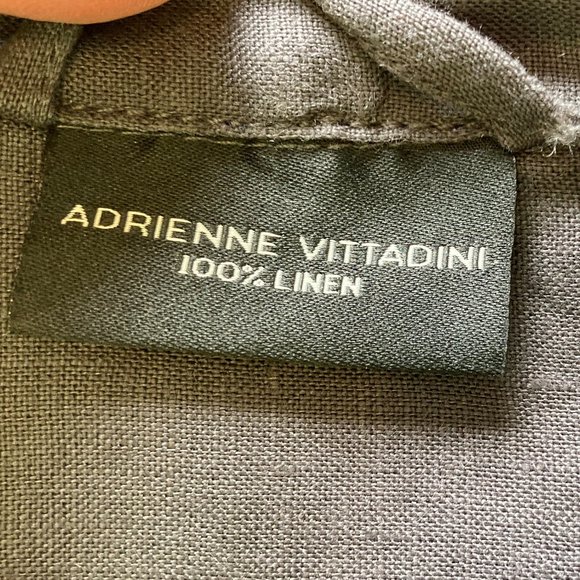 Charcoal Grey Sleeveless Linen Dress - EUC - Picture 5 of 7